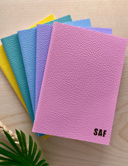 Pastel Pocket Notebooks (Set of 5)