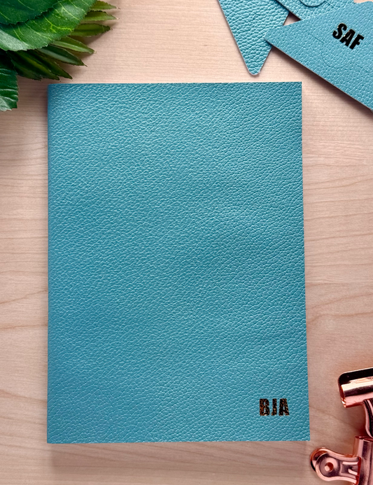 Pastel Green B6 Faux Leather Notebook