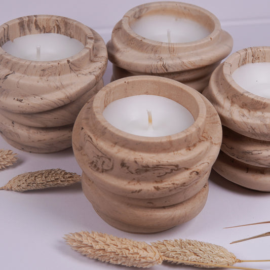 Asymmetrical Candle